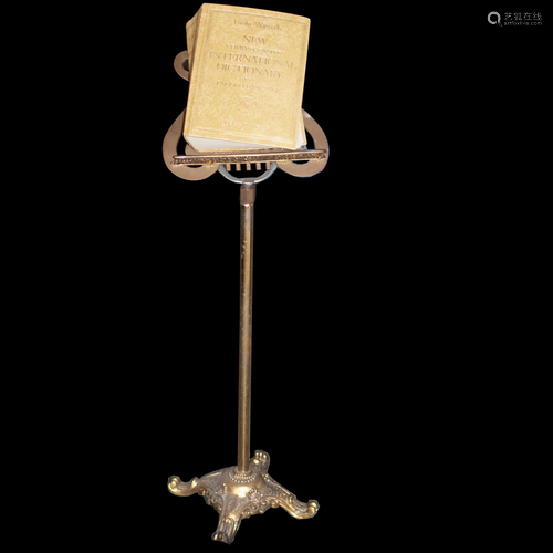 Antique Brass Music Stand