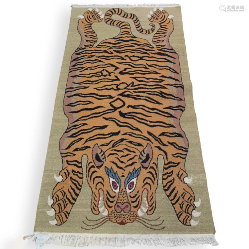 Tibetan Tiger Wool Rug