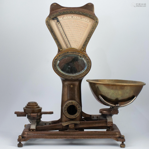 Antique H. Pooley & Son Shop Scale