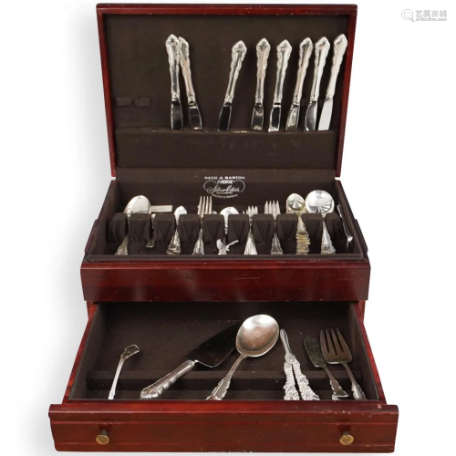(58 Pc) Reed and Barton Silver Plated Flatwa…