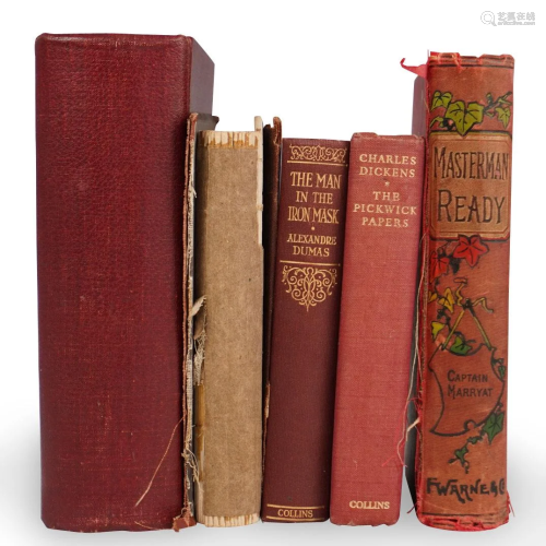 (5 Pc) Antique Book CollectionÃ‚