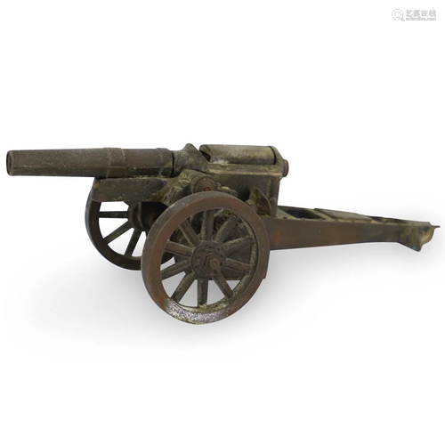 Cast Iron Miniature Cannon Lighter