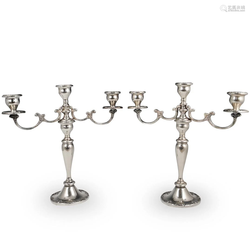 Gorham Weighted Sterling Candelabras