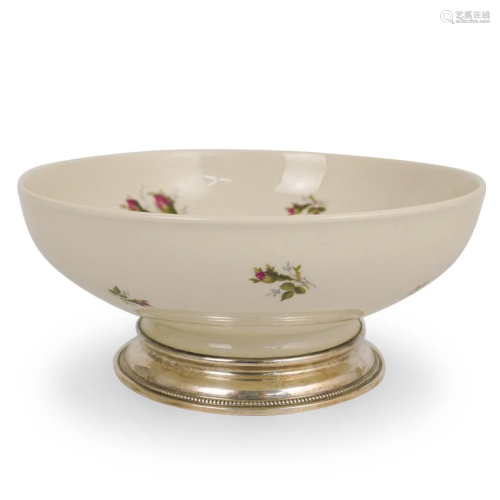 Rosenthal Sterling Silver & Porcelain Bowl