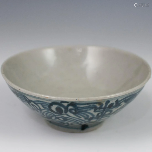 Chinese Porcelain Blue & White Bowl