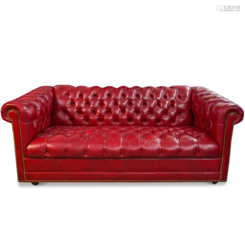 Leathercraft Chesterfield Tufted Sofa C…