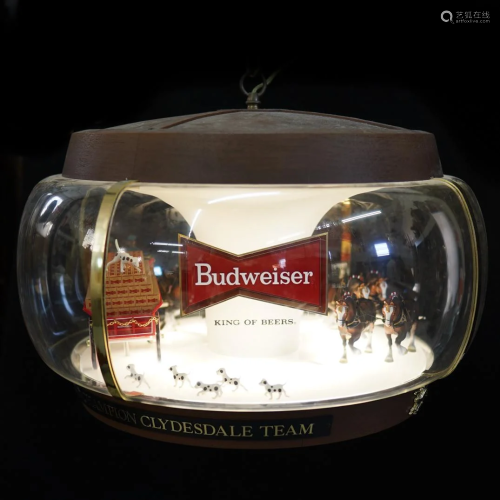 Vintage Budweiser Championship Clydesdale …