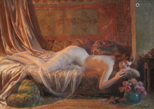 Delphin Enjolras (French, 1857-1945) La sieste