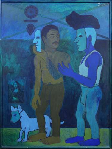 Anwar Saeed (Pakistan, born 1955) Untitled