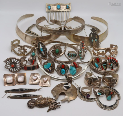 JEWELRY. Assorted Grouping of Southwest Je…