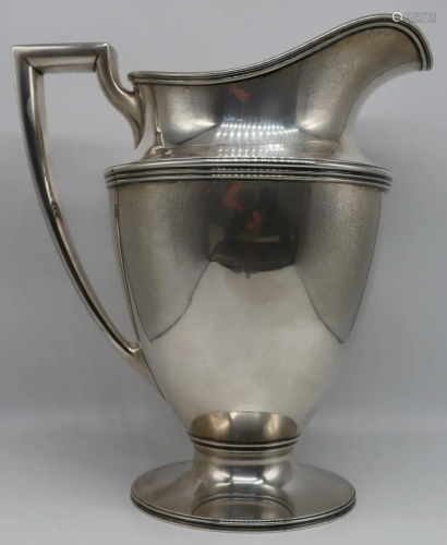 STERLING. Tiffany & Co. Sterling Water Pitcher.