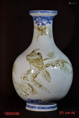 Stunning Japanese Studio Porcelain Vase - Sig…