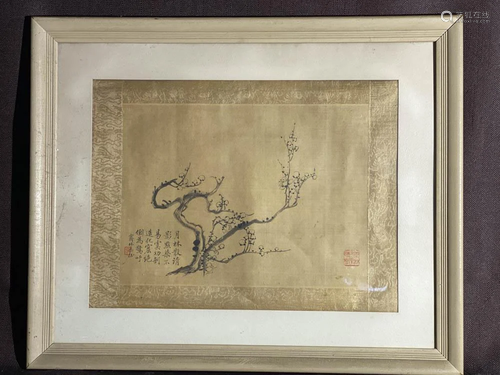 Chinese Water Color Painting - Plum Blossom