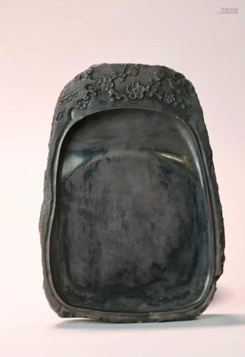 Chinese Inkstone of Prunus Blossom