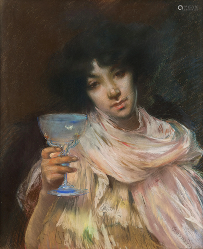 Albert Besnard (French, 1849-1934) Wom…