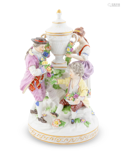 A Ludwigsburg Porcelain Figural Group: T…