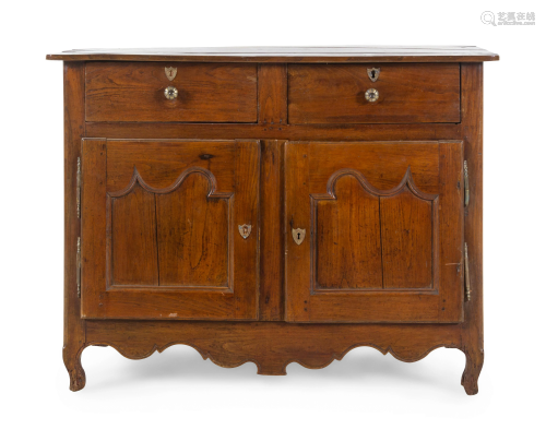 A French Provincial Fruitwood Cabinet