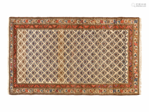 A Hamadan Wool Rug