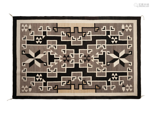 Crystal Navajo Rug 93 x 63 1/2 inches