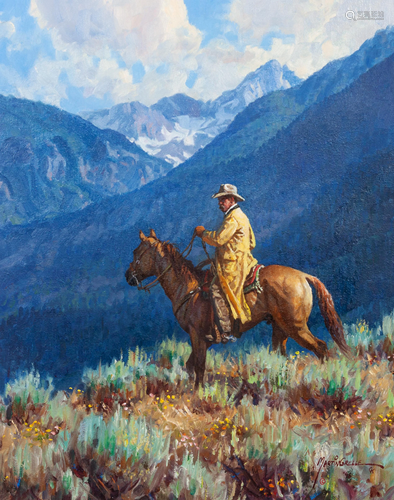 Martin Grelle (American, b. 1954) Life is…