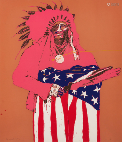 Fritz Scholder (Luiseno, 1937-2005) Last …