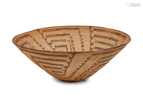 Akimel O'odham Basket diameter 17 inches