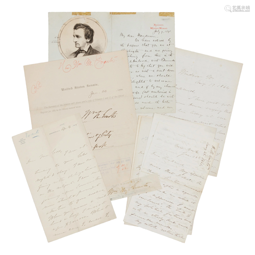 [JOHNSON, Andrew]. EVARTS, William…