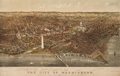 [WASHINGTON D. C.]. CURRIER & IVES, publi…