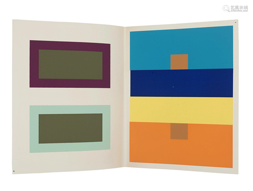 [ARTIST'S BOOK]. ALBERS, Josef (1888-1976…