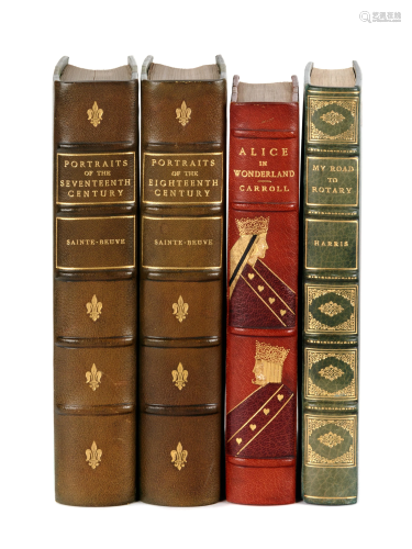 [MONASTERY HILL BINDING]. A group of 3 …