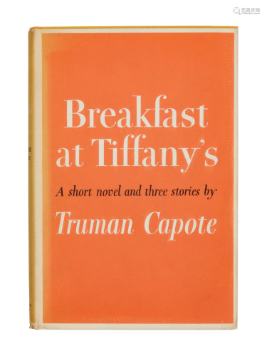 CAPOTE, Truman. Breakfast at Tiffany's. Ne…