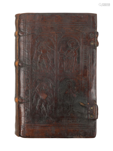 [BINDING - 16th CENTURY ENGLISH]. HO…