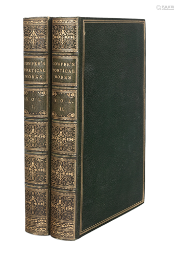 [JOHN WRIGHT BINDING]. COWPER, Will…