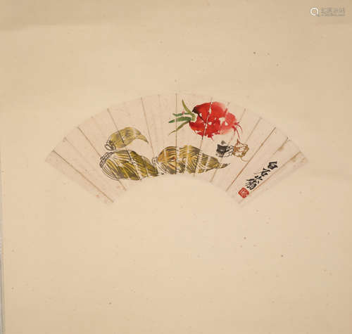 Qi Baishi, fan surface