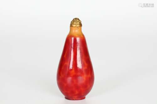 18th Glass Snuff Bottle