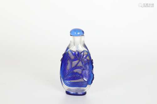 18th Glazed snuff bottle