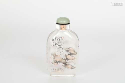 20th Guixianggu, glass Snuff Bottle