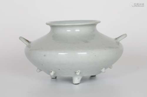 18th Tian Qing Glaze“Binaural Zun”