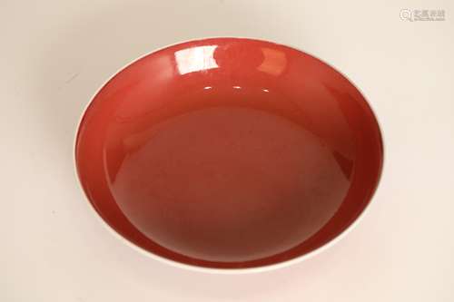 Qian long,Rouge Red Glaze