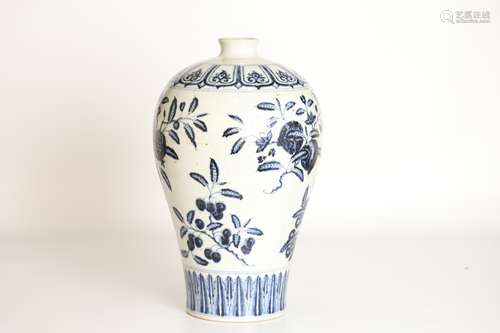 16th Blue and white glaze 