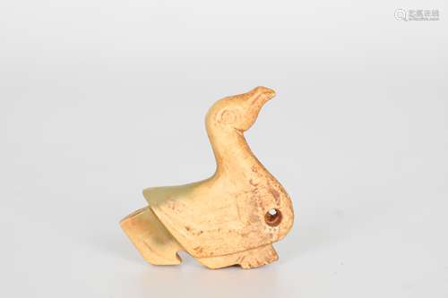 Ancient Chinese jade bird