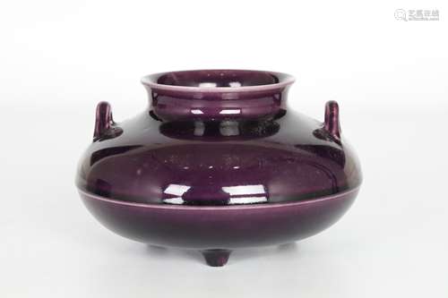 18th Eggplant purple glaze 