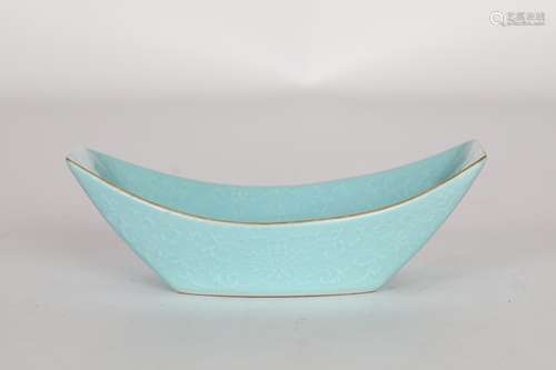 19th Turquoise glaze 