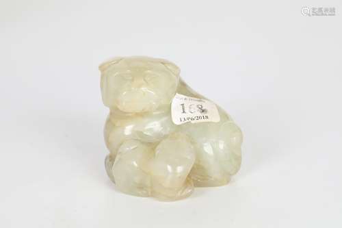 19th Hetian jade 