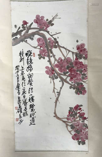 Wu Changshuo, Apricot Flower