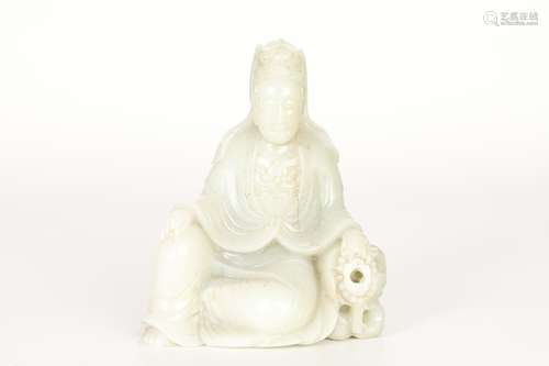 Ming Ancient Nanhai Jade Guanyin