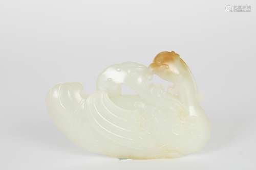 Ming Hetian Jade Phoenix