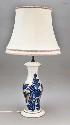 Lamp base, Rosenthal, Selb, around 1920, model 'Rosari', designed by Julius VilhelmGulbrandsen,