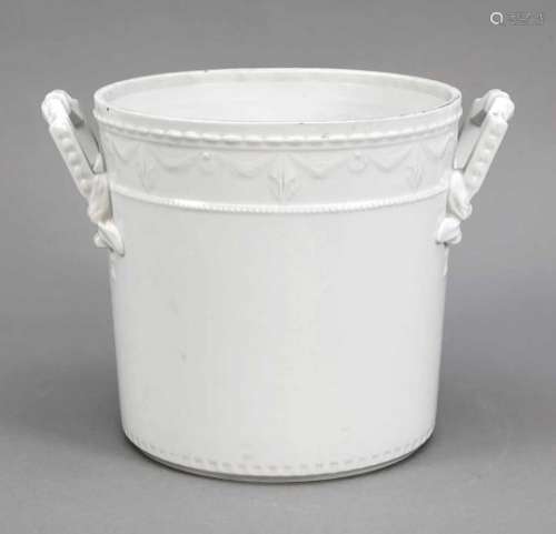 Ice bucket, KPM Berlin, mark 1962-92, 2nd quality, shape Kurland, design for the last Dukeof Kurland
