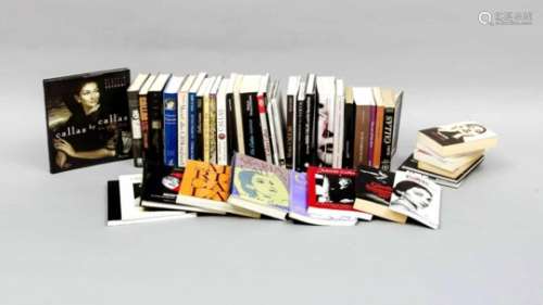 Collection of memorabilia Maria Callas from a large Berlin collection: about 150 -180books with